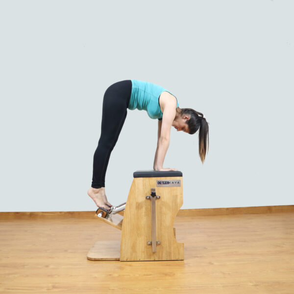 CoreKaya Pilates Wunda Chair - A versatile and ergonomic fitness chair for all levels.